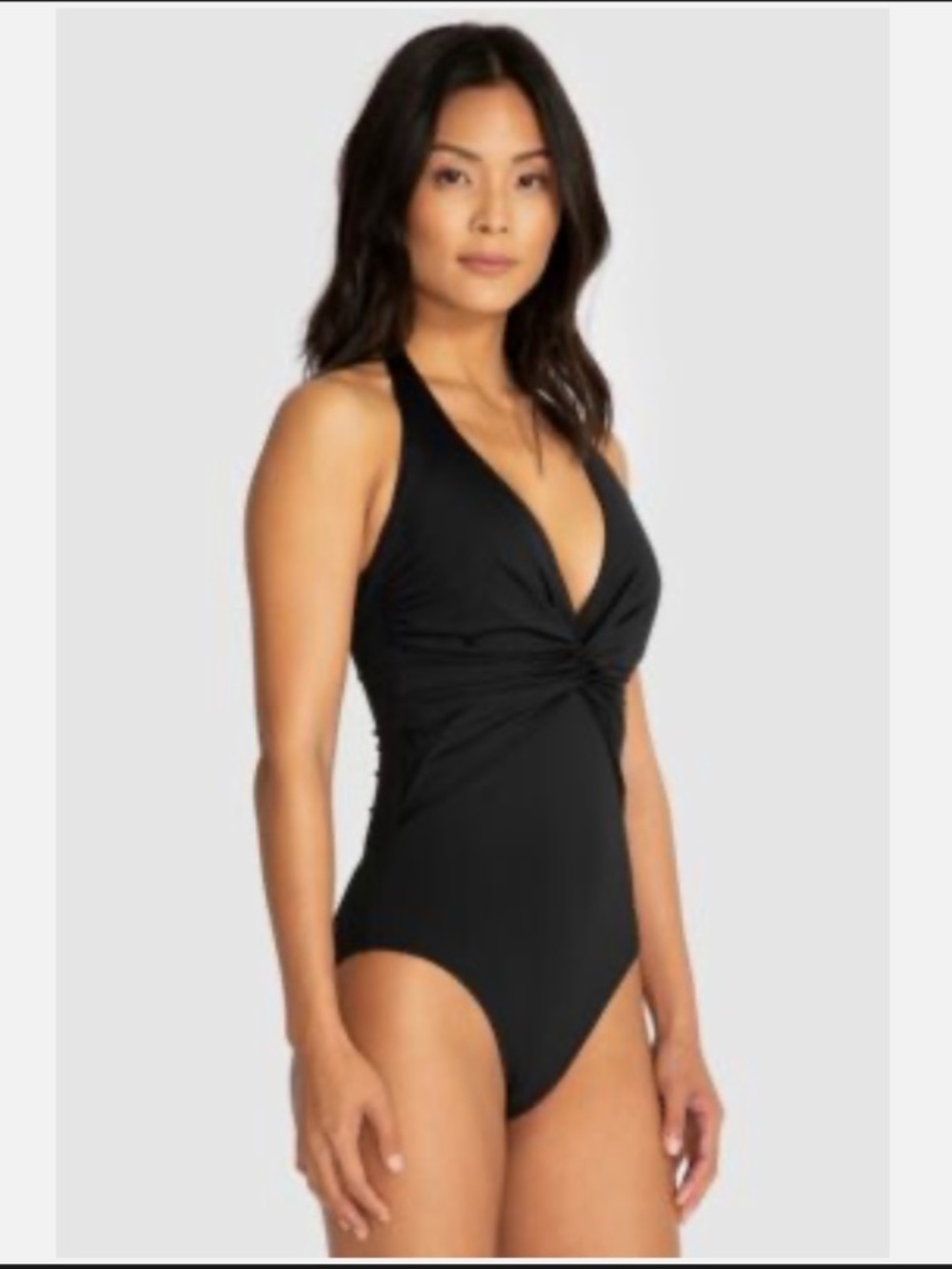 Johnny Was Hurley Twist Front One Piece Bathing Suit Womens Size Medium
